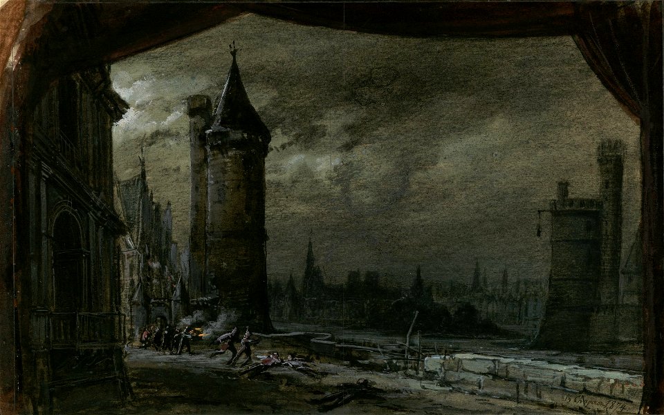 Meyerbeer LesHuguenots DécorActeVScene3bis