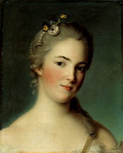 Nattier, Jean-Marc - Portrait de Marie-Geneviève Boudrey - J 86 - Musée Cognacq-Jay