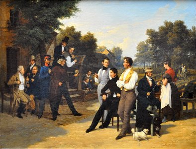 Friedrich Eduard Meyerheim Kegelgesellschaft 1834 01