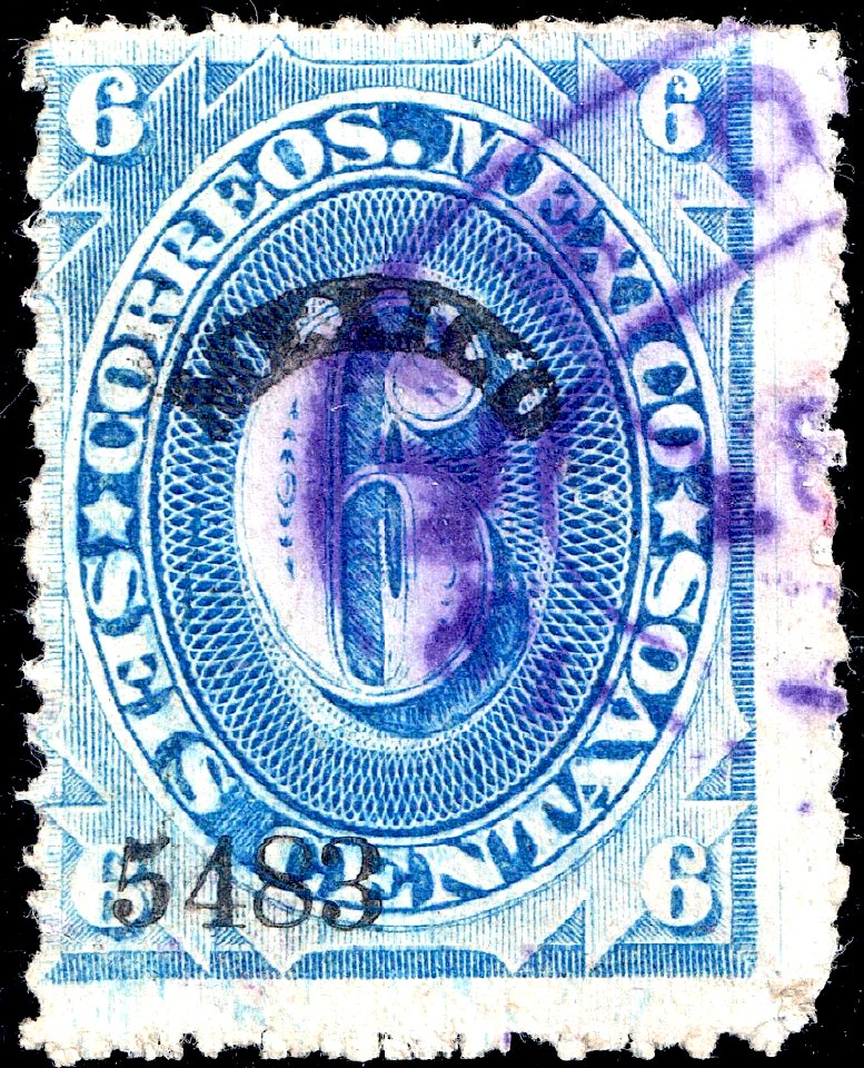 Mexico 1883 6c Sc148 - 5483