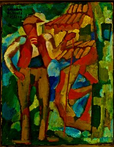 Meunier (c.1915-1916) - Amadeu de Souza-Cardoso (1887-1918) (24915654506)