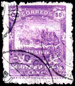 Mexico 1897-1898 50c perf 12 Sc277