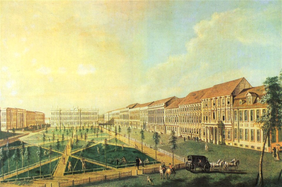 Johann Friedrich Meyer - Potsdam, Wilhelmsplatz von Süden