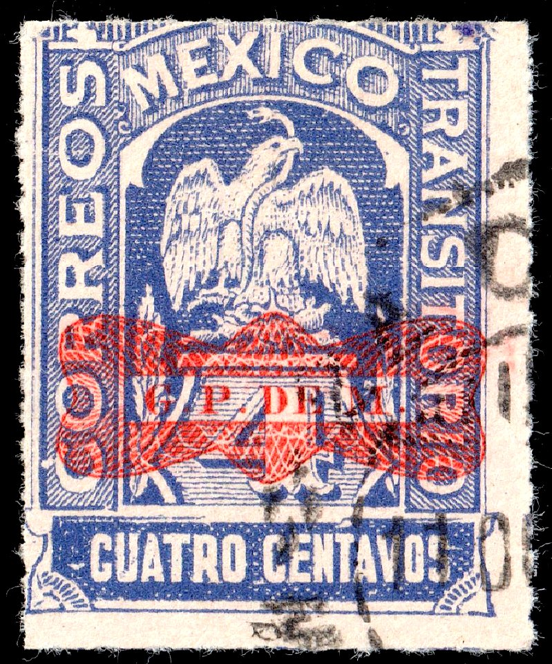 Mexico 1916 4c Sc561 used