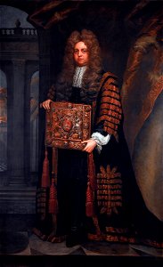 Nathan Wright (1654-1721), Lord Keeper of the Great Seal, by A Grace