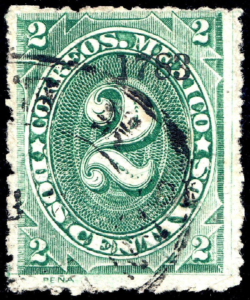 Mexico 1882-83 2c Sc146 - 1783 01