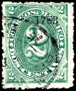 Mexico 1882-83 2c Sc146 - 1783 01