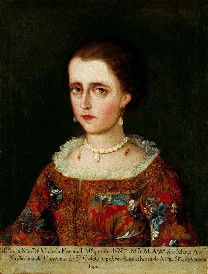 Mexico - Portrait of Dona Micaela Esquibel - Google Art Project