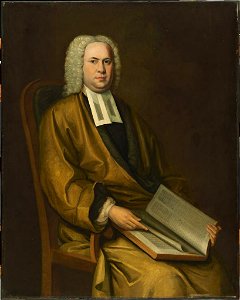 Nathaniel Smibert - Portrait of a Cleric - H4 - Harvard Art Museums