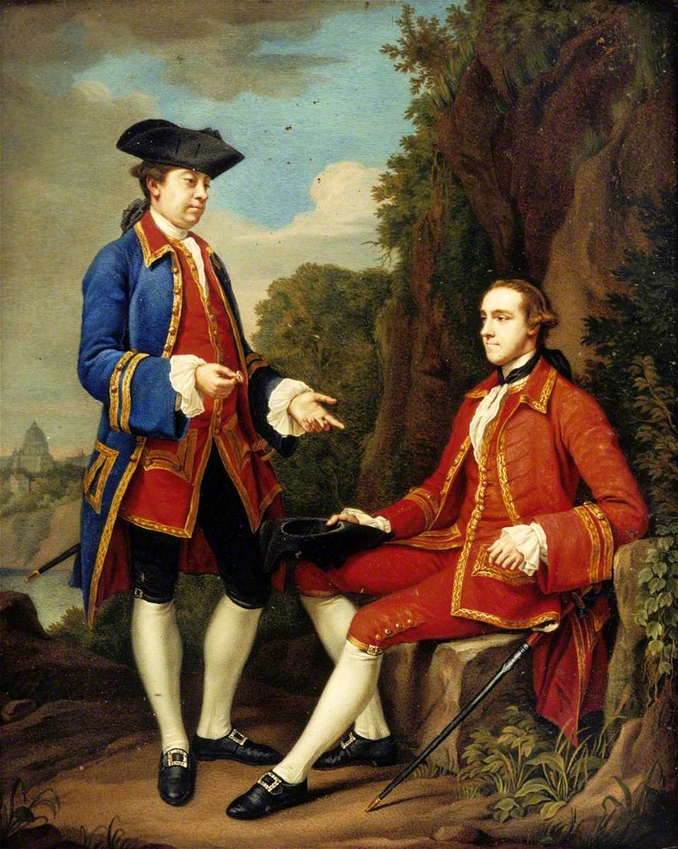 Nathaniel Dance-Holland (1735-1811) - George Harry Grey (1737–1819), Lord Grey of Groby, Later 5th Earl of Stamford, and His Travelling Co - 932400 - National Trust