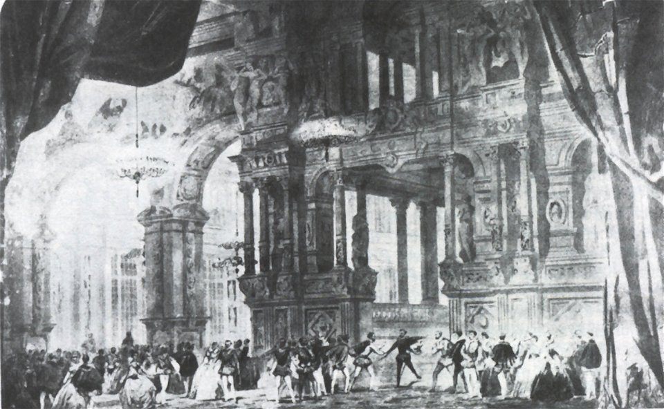 Meyerbeer LesHuguenots DécorActeVScene1bis