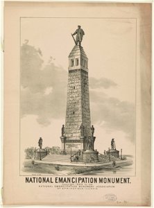National emancipation monument - Childs, Chicago. LCCN2003670712