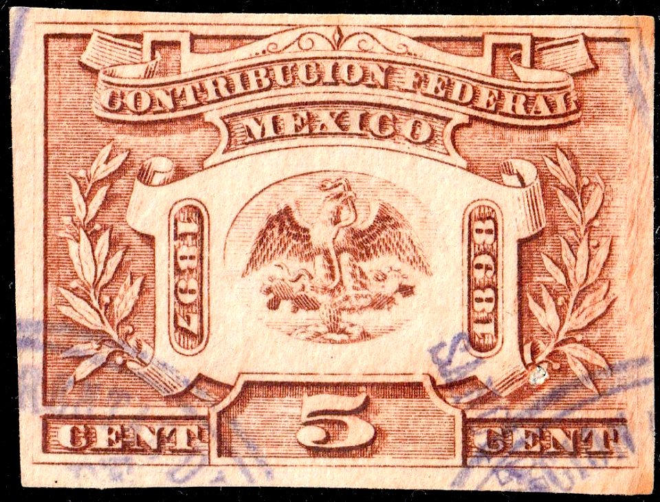 Mexico 1897-1898 revenue federal contribution 130
