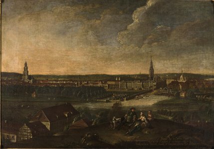 Meyer, Johann Friedrich - Potsdam vom Brauhausberg GK I 5757 - Neue Kammern, Park Sanssouci, Potsdam