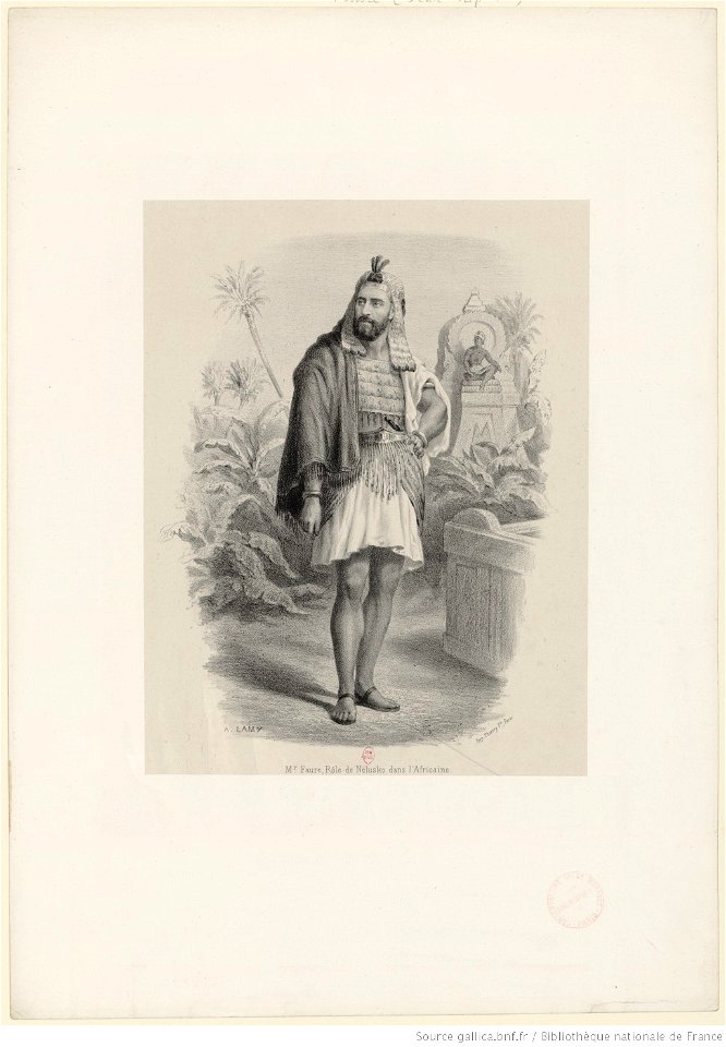 Meyerbeer Africaine Faure Lamy