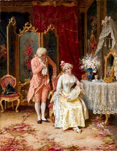 Natale Attanasio Der Verehrer 1895