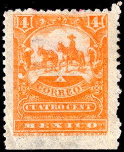 Mexico 1897-1898 4c perf 12 Sc271 unused