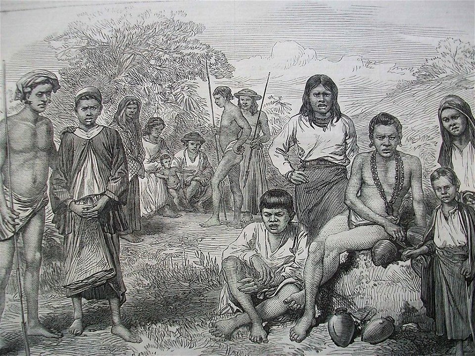 Natives of Nicobar Islands