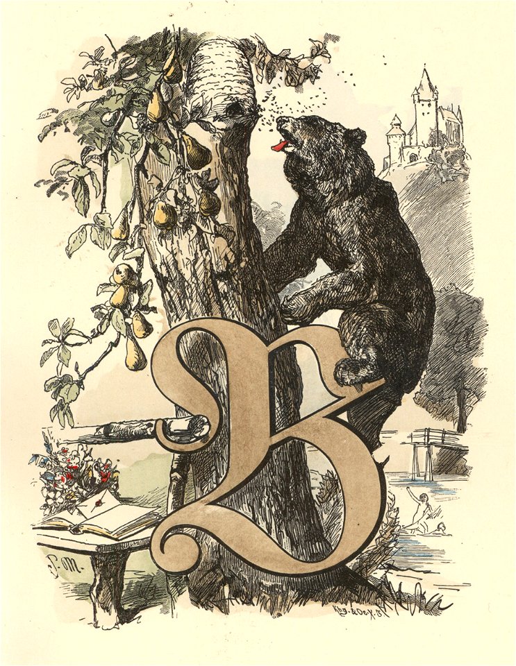 Meyerheim ABC Buchstabe B
