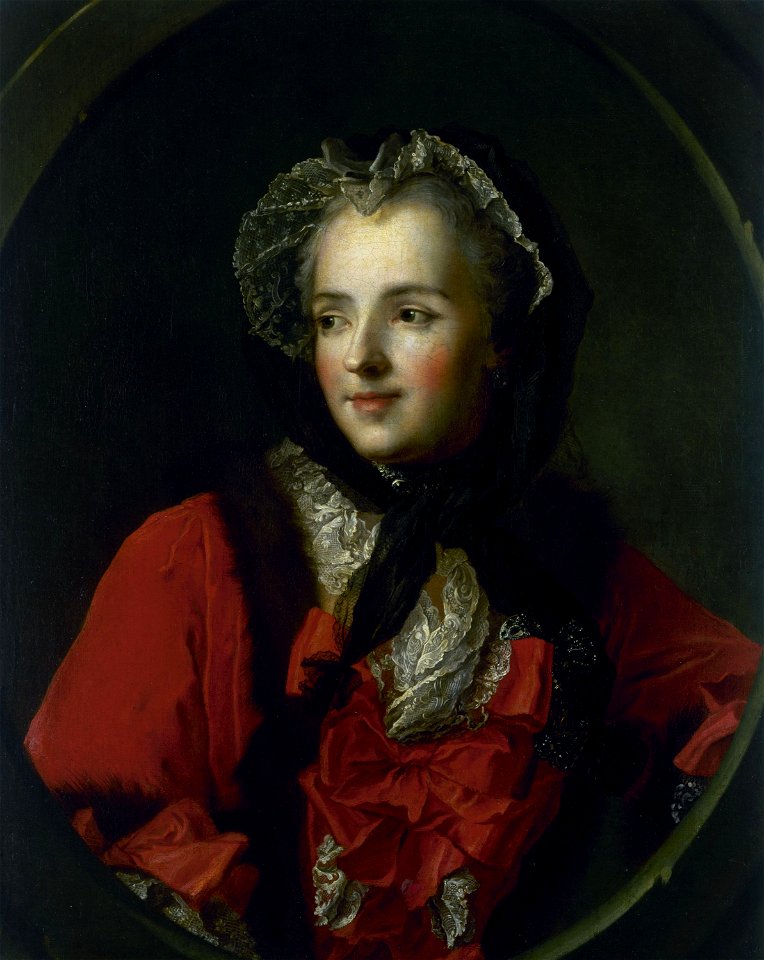 Nattier, Jean-Marc - Portrait de Marie Leszczynska, reine de France - J 85 - Musée Cognacq-Jay