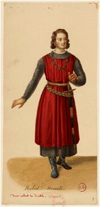 Meyerbeer - Robert le Diable - costumes par Eugène Du Faget - 7. Robert (Adolphe Nourrit)