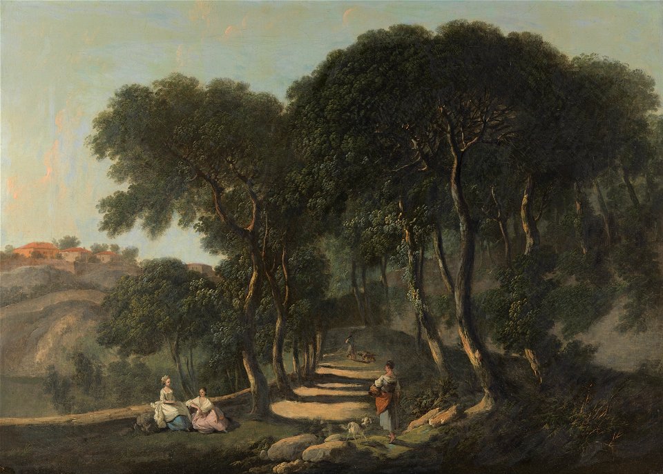 Nathaniel Dance-Holland - View near Rome - Google Art Project