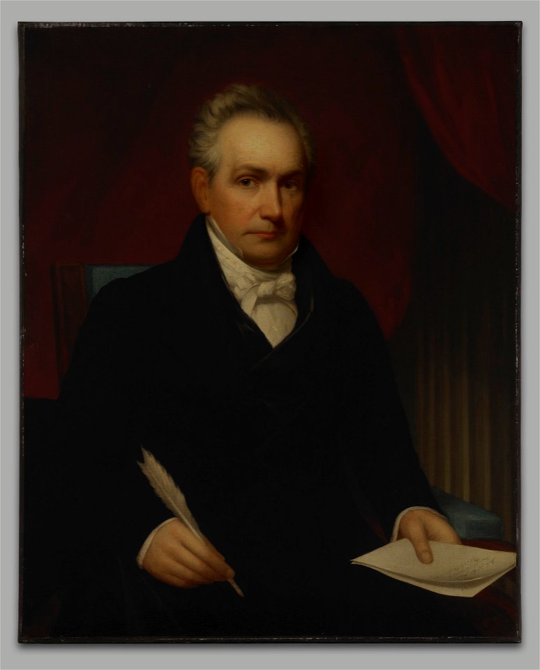 Nathaniel Jocelyn - The Honorable Roger Minnot Sherman (1773-1844), B. A. 1792, M. A. 1795, LL.D. 1829, (copy after his earlier portrait of 1840) - 1849.1 - Yale University Art Gallery