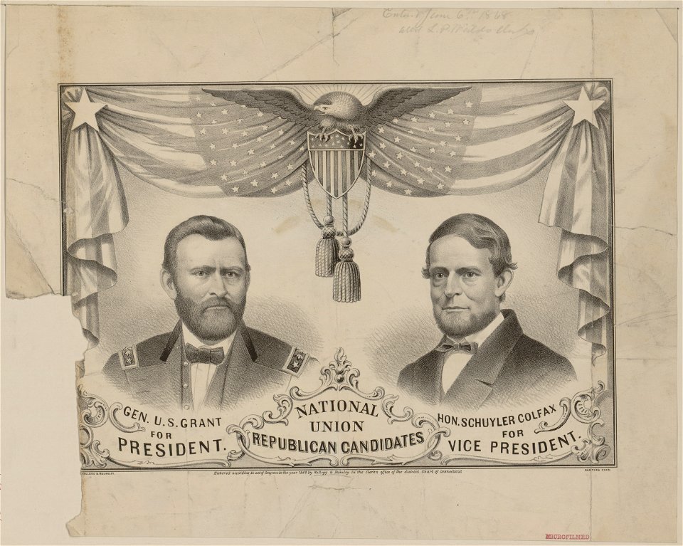 National Union Republican candidates - lith. of Kellogg & Bulkeley, Hartford, Conn. LCCN2003656569