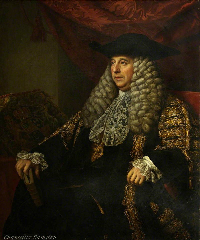 Nathaniel Dance-Holland (1735-1811) (after) - Charles Pratt (1714–1794), 1st Earl Camden, Lord Chancellor - 1221375 - National Trust