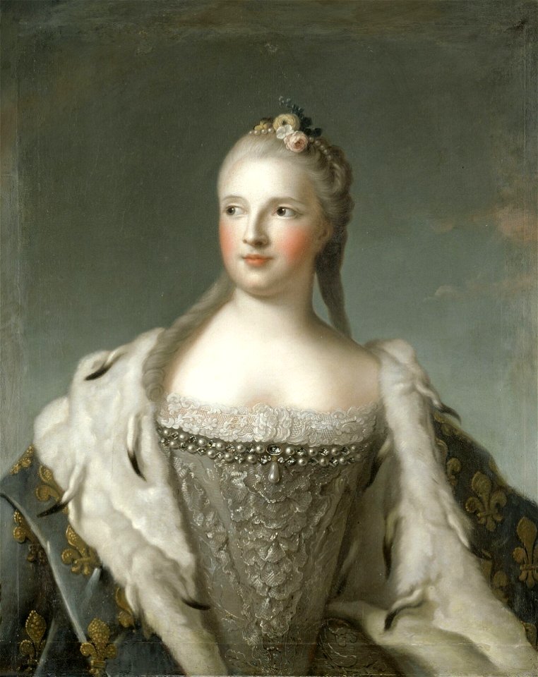 Nattier, after - Marie Josèphe of Saxony - Versailles, MV3799