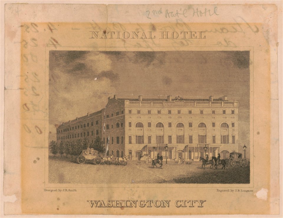 National hotel Washington City (updated) LCCN2003671450