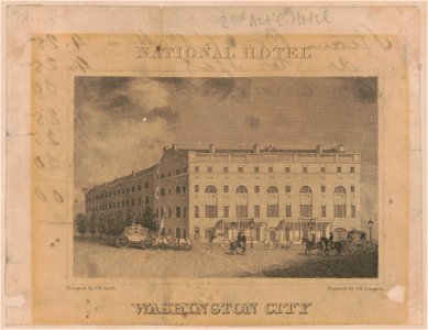 National hotel Washington City (updated) LCCN2003671450