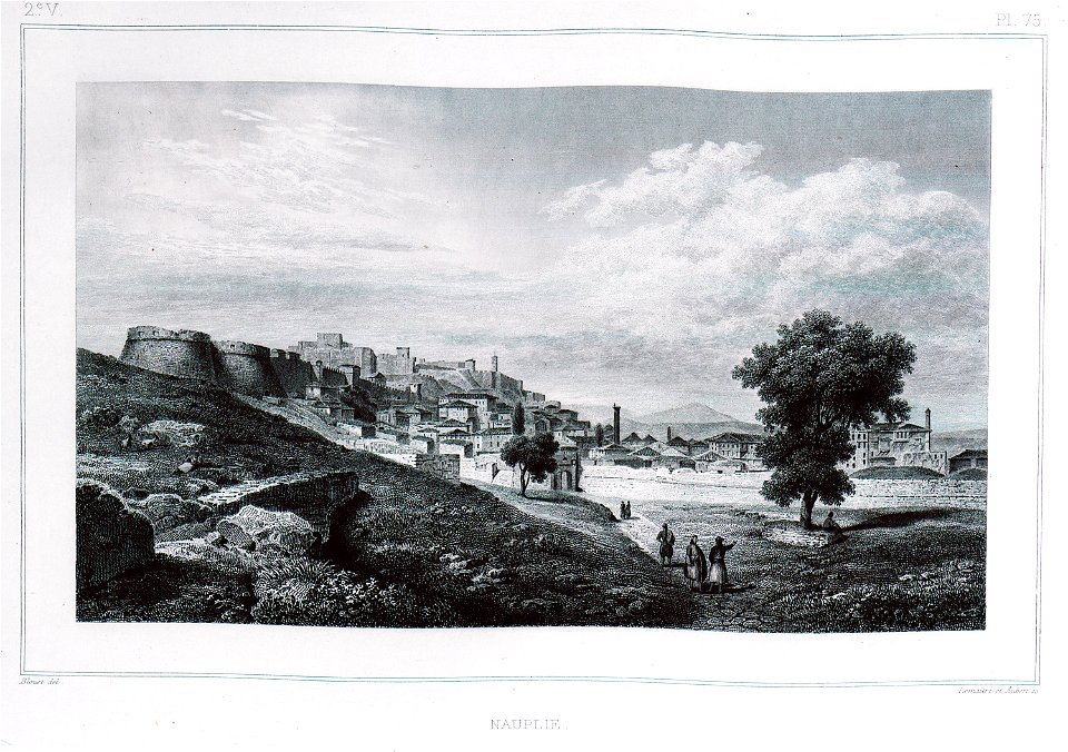 Nauplie - Blouet Guillaume-abel - 1831