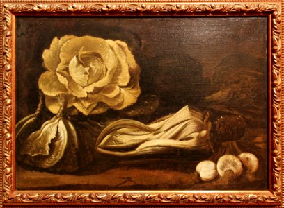 Nature morte au chou (avec cadre), Anonyme, Musée Goya
