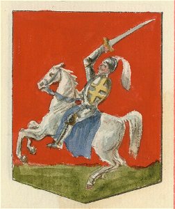 Navahradak, Pahonia. Наваградак, Пагоня (B. Starzyński, 1875-1900) (2)