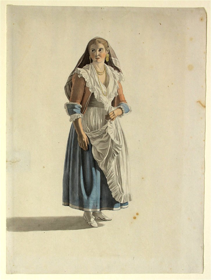 Neapolitan Woman, about 1780s or 1790s - G. B. Lusieri