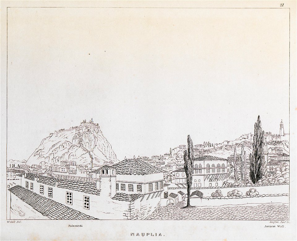 Nauplia - Gell William - 1810