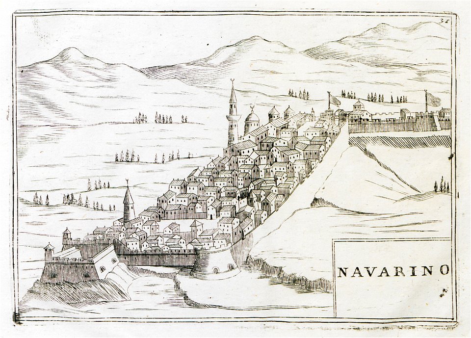 Navarino - Coronelli Vincenzo Maria - 1708