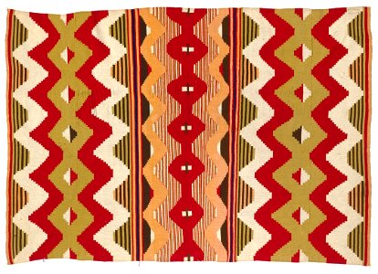 Navajo Wearing Blanket - ca. 1870 - Detroit Institute of Arts 1987.93
