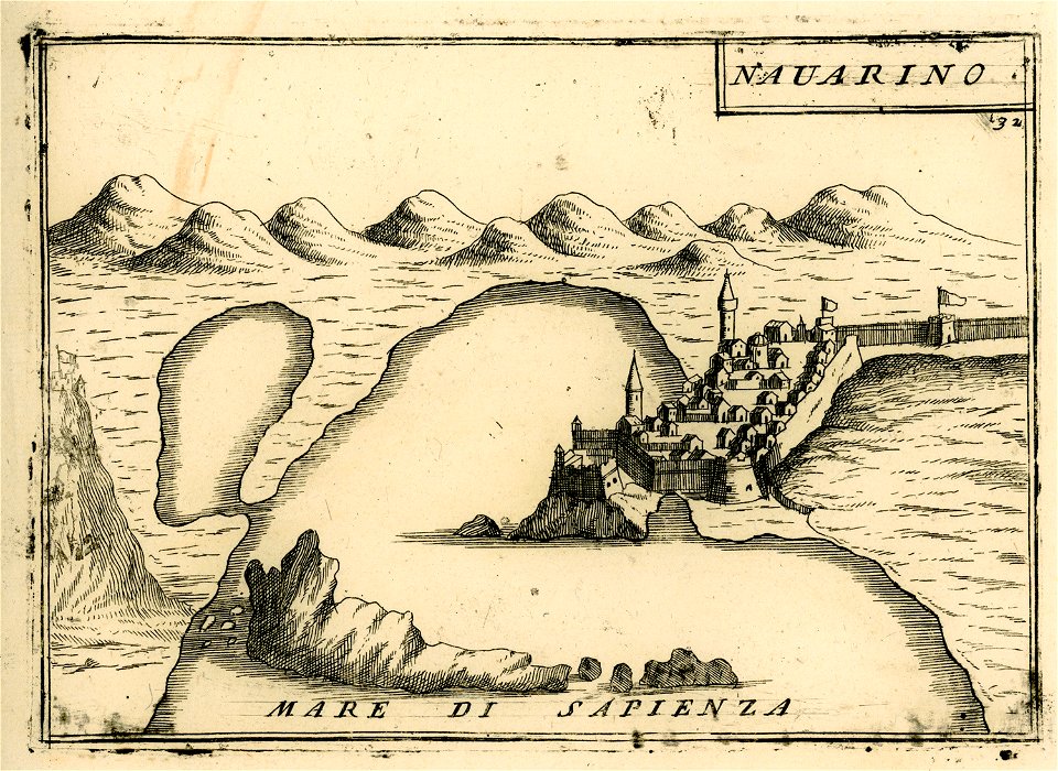 Nauarino - Coronelli Vincenzo - 1688