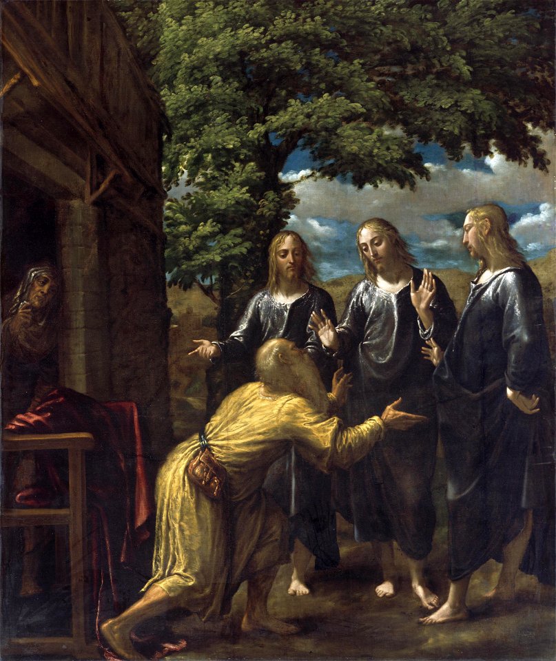 Abraham i els tres àngels-Fernandez Navarrete