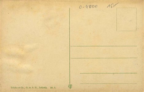 Naumburg (Saale), Sachsen-Anhalt - Marientor (3) (back) (Zeno Ansichtskarten)