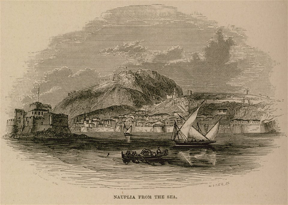 Nauplia, from the Sea - Wordsworth Christopher - 1882