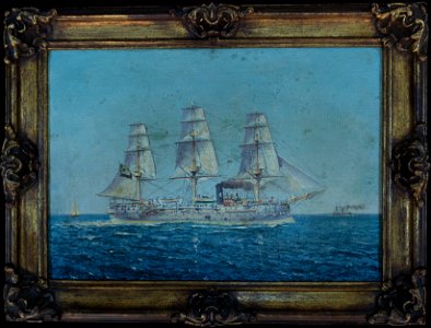 Navio escola Benjamin Constant, da coleção Museu Histórico Nacional
