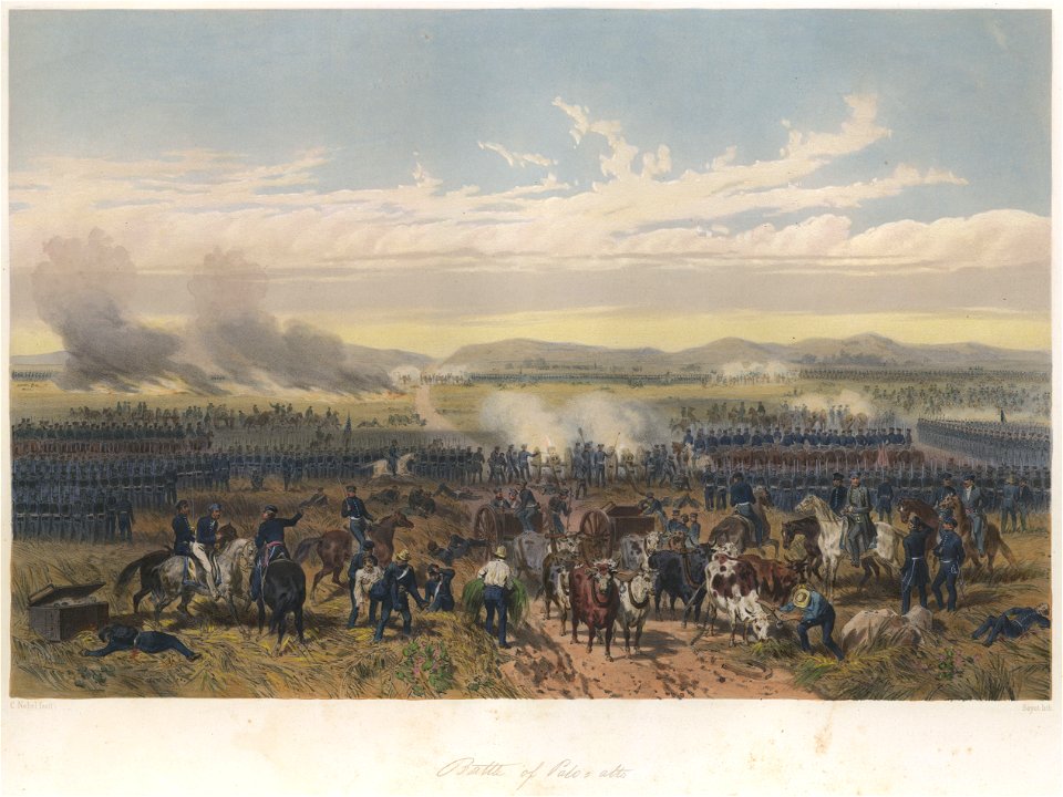 Nebel Mexican War 01 Battle of Palo Alto