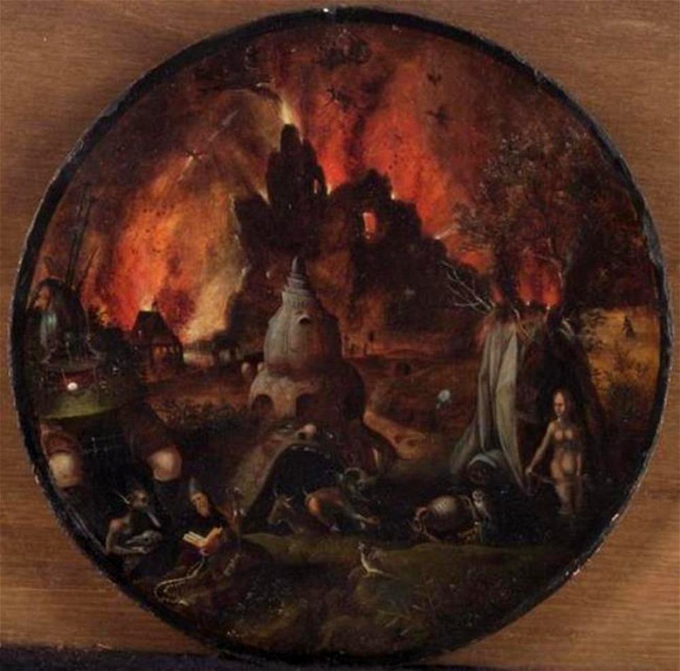 Navolger van Jheronimus Bosch - De verzoeking van de H. Antonius - GG 5690 - Kunsthistorisches Museum