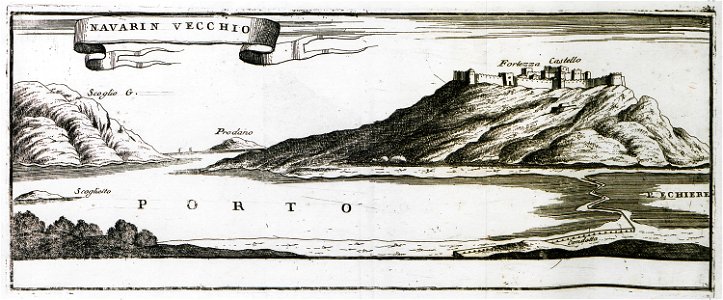Navarin Vecchio - Coronelli Vincenzo - 1686