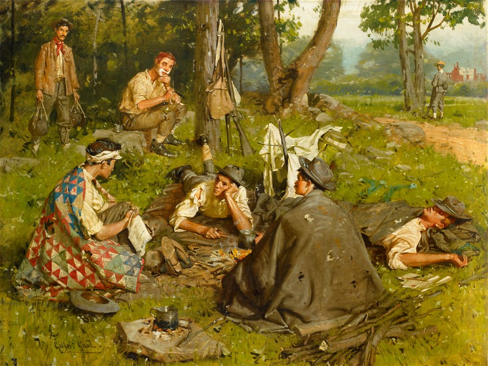 Nearing the End by William Gilbert Gaul