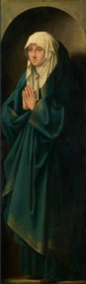 Navolger van Quinten Massijs (I) - Vrouwelijk figuur in een nis - NG3901 - National Gallery