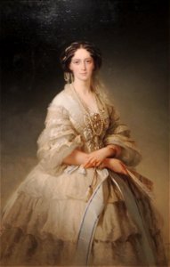 Maria Alexandrovna by T.Neff after Winterhalter (1864, GIM)